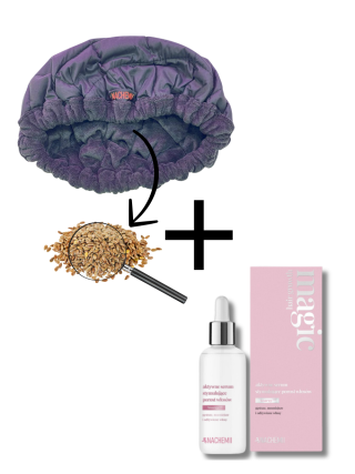 Starostlivosť - pleťová voda + nahrievacia čiapka - Internetový obchod