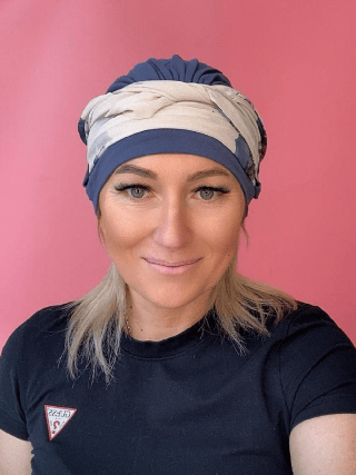 Бамбуковий тюрбан - з поясом - польський інтернет-магазин