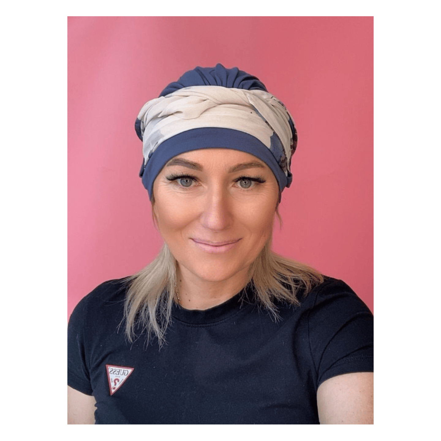 Bambusowy turban - z szarfą - Sklep internetowy