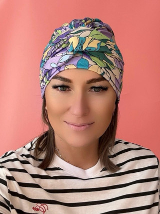 Wiskozowy turban wiosna