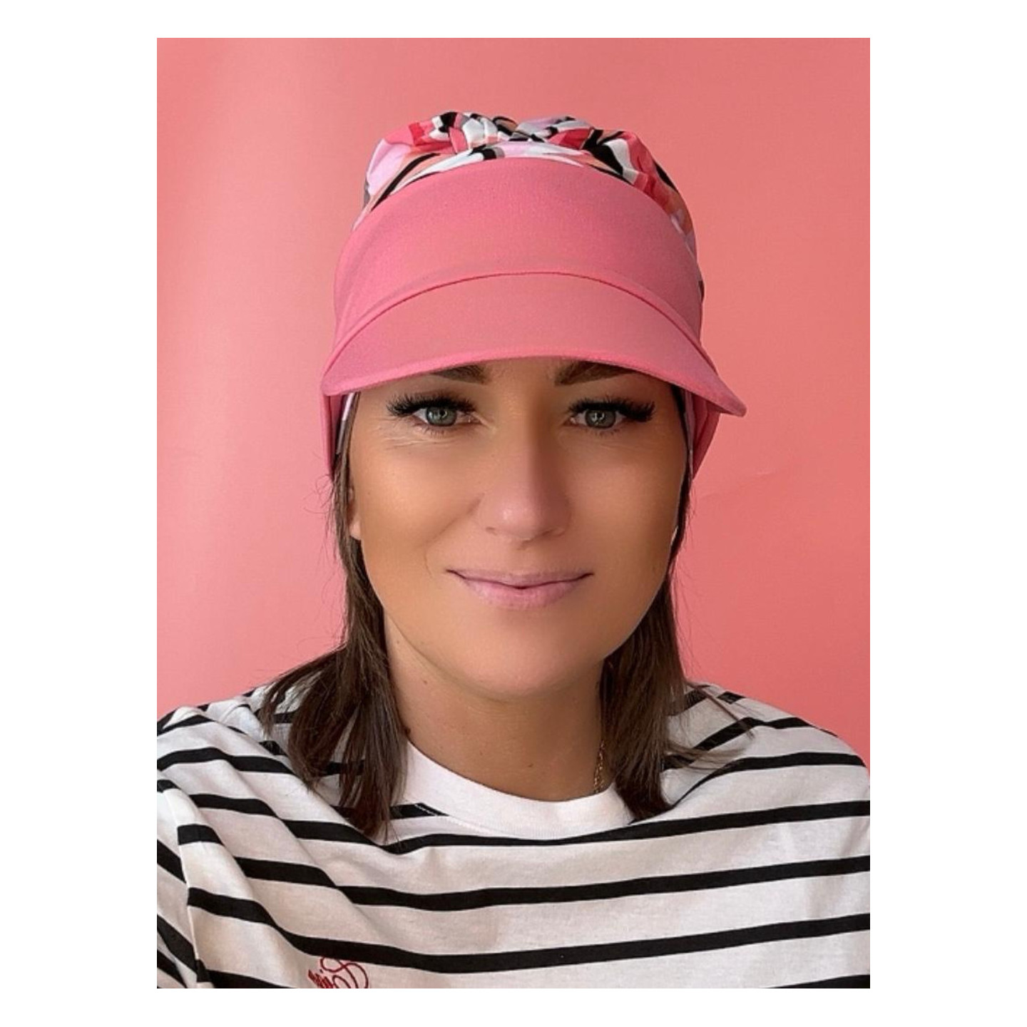 Wiskozowy turban - z daszkiem - Sklep internetowy