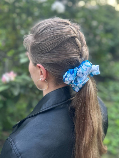 Gumka scrunchie - satyna - Sklep internetowy